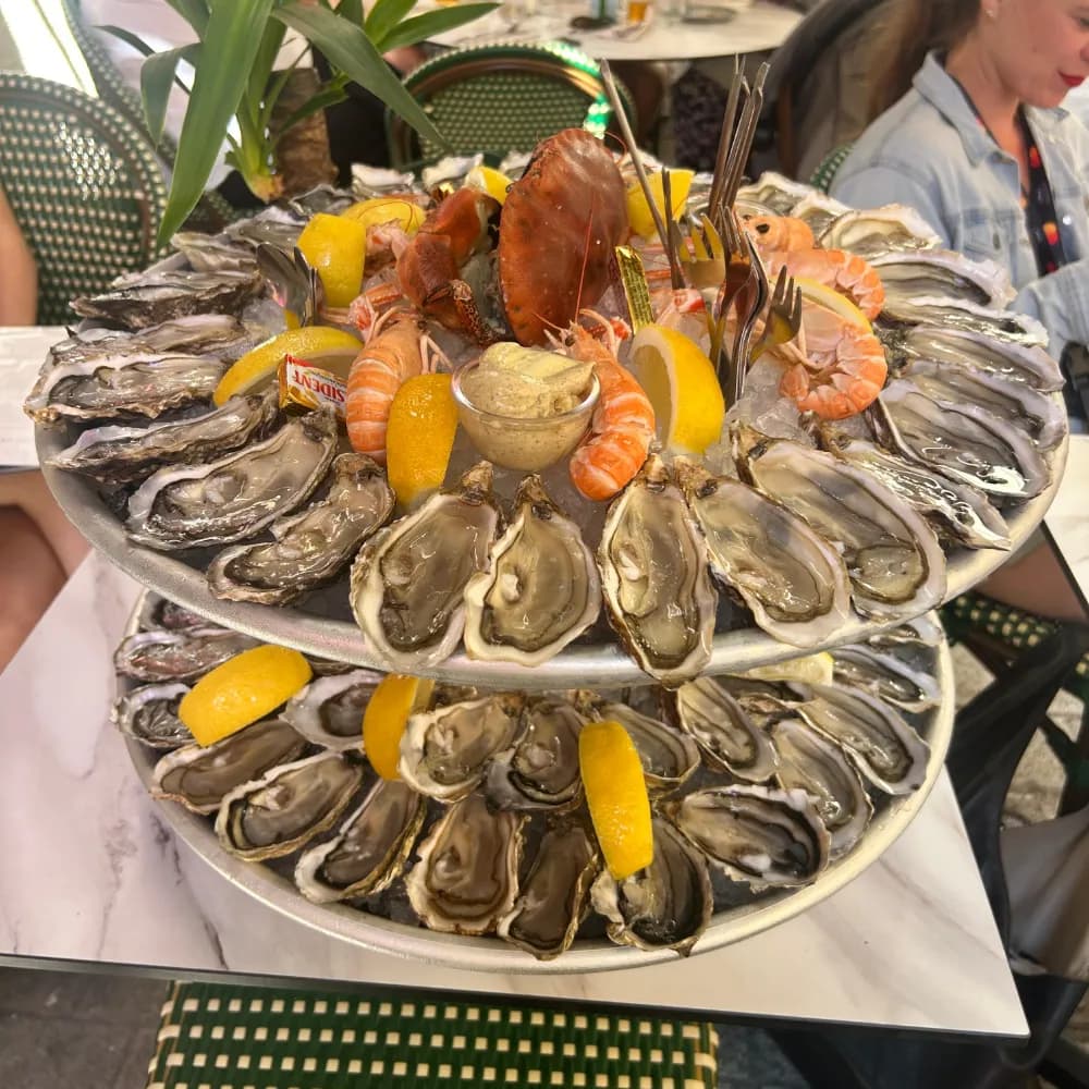 Plateau de fruits de mer