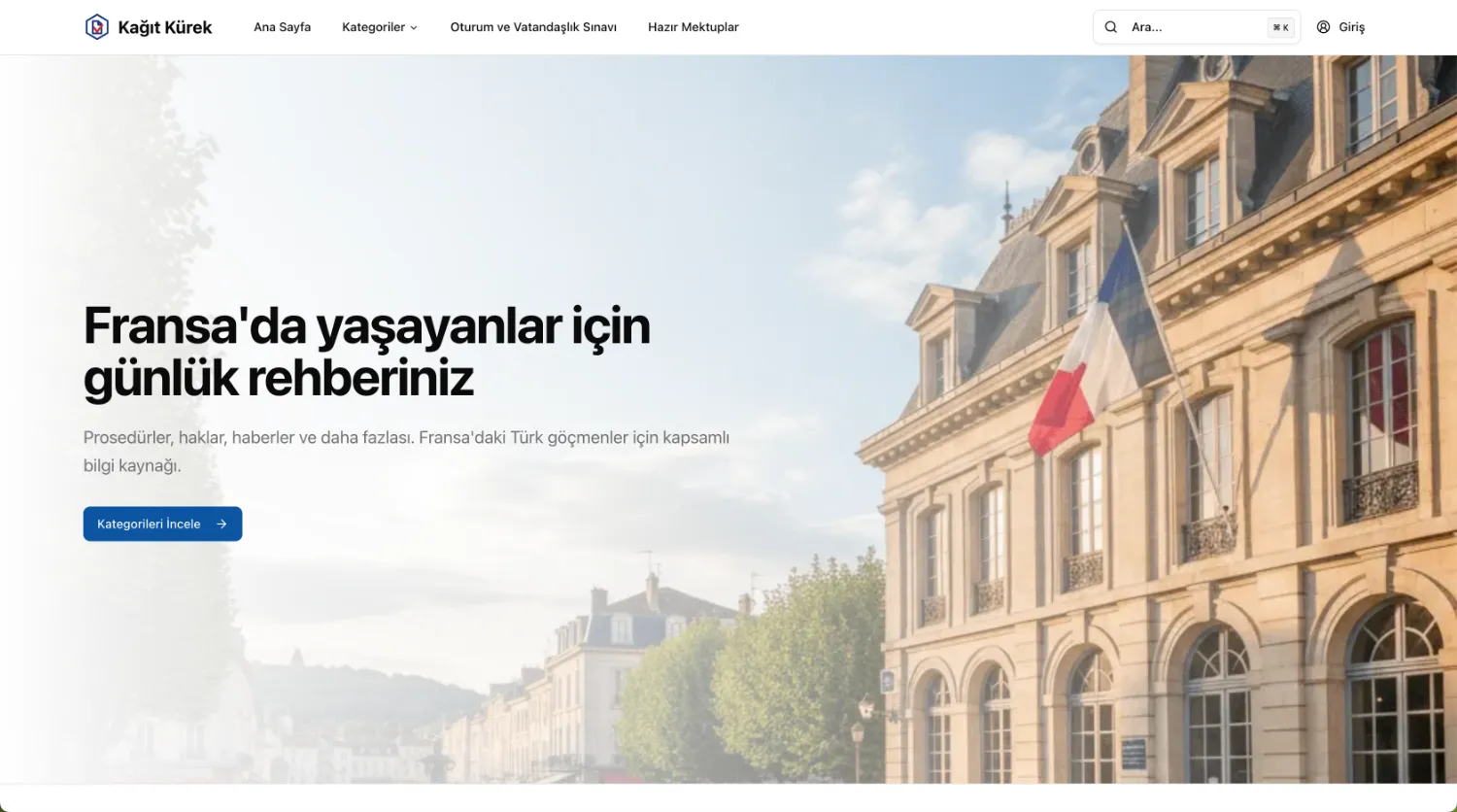Kağıt Kürek, plateforme communautaire sur mesure